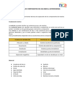 Objetivo: Separación de Los Componentes de Una Mezcla Heterogénea