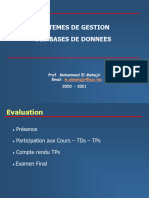 Partie 1 Slides Cours BD SMIS5