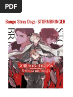 Updated Appearance Bungo Stray Dogs - Stormbringer (English Translation)