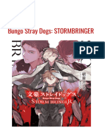 Updated Appearance Bungo Stray Dogs - Stormbringer (English Translation)