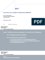 M1 - Spieltheoretische Grundlagen Und Unvollkommener Wettbewerb