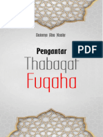 Pengantar Thobaqot Fuqoha