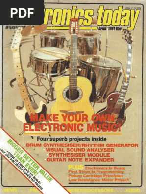 BLACK CANNON \"A\"POWER II バットとケース Elektor 1984 02 | PDF