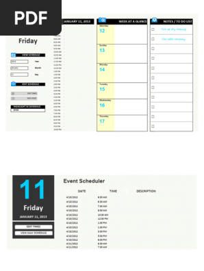 HRDISCUSSION.com Daily Work Schedule