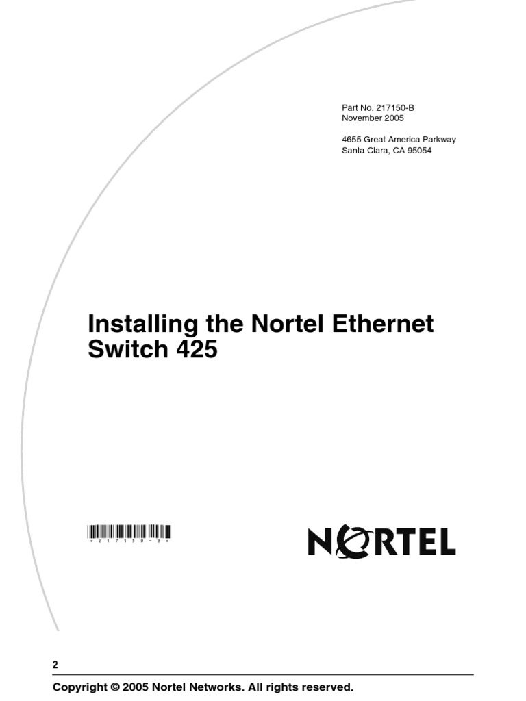 Nortel | PDF