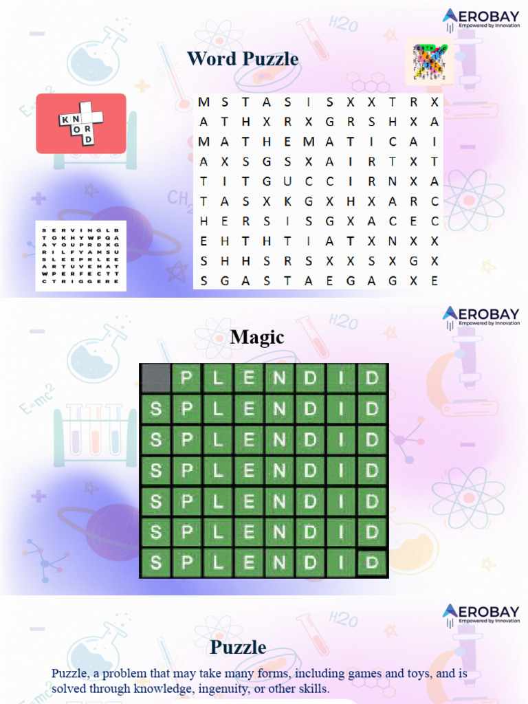Word Puzzle | PDF