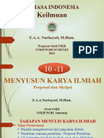 TM 10 - 11 Menyusun Karya Ilmiah