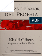 Cartas de Amor Del Profeta - Gibran, Kahlil, 1883-1931 Coelho, Paulo Lopez, Roser - 1998 - Barcelona - Ediciones B