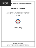 CS 502 - DBMS - LABORATORY MANUAL - Final - 1659942271 - 1694237975