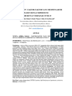 Jurnal - Yunita Afrida MakaiMakai - Faktor-Faktor Yang Mempengaruhi Pasien Dengan Hipertensi Lebih Rentan Terpapar Covid-19