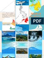 Blue Simple Creative Travel Trifold Brochure