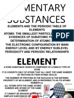 3elementary Substances