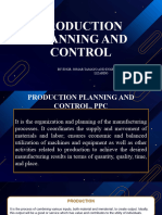 Production Planning Control CO