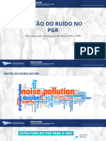 Gestão do Ruído no PGR