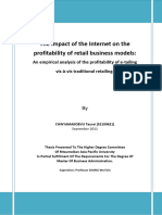 The Impact of The Internet On The Profitability of Retail Business Models