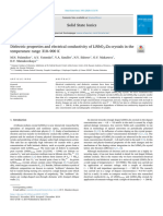 Conductivité de LN Dopé Au ZN