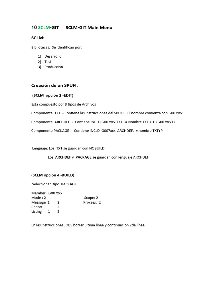 AAAAA - SCLM - Instructivo | PDF | Arquitectura de Computadores ...