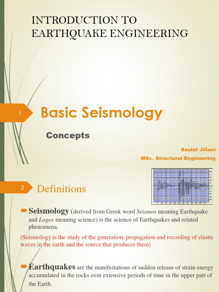 Lec # 1 | PDF | Plate Tectonics | Earthquakes