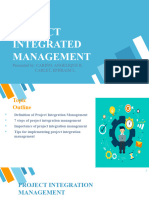 Project Integrated Management