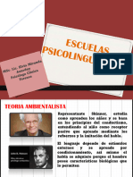 Tema 2 Escuelas Psicolinguisticas