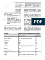 LASR07 Appendix A Equipment Calibration Interval