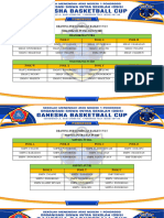 Jadwal Pertandingan GBC Xix