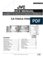 JVC CA-TD55R-Service Manual