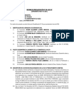 Informe de Precalificación N