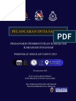 Buku Program Pelancaran Duta Sahsiah