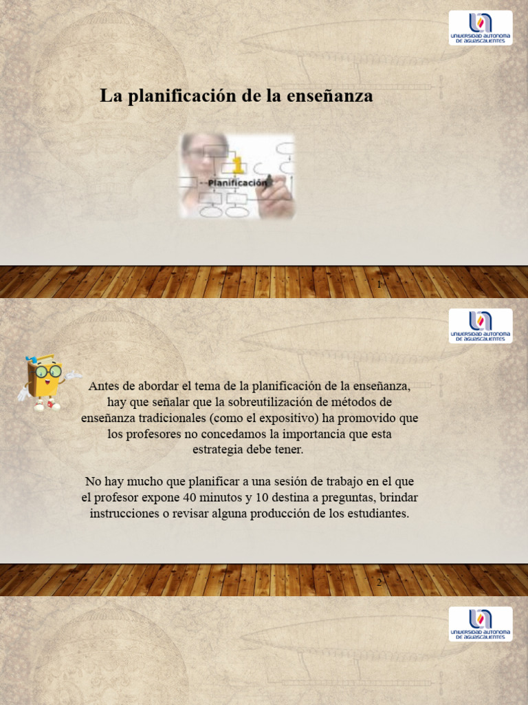 Planificación Efectiva en la Enseñanza | PDF | Plan de estudios | Enseñando