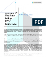 Directive Principle of The State Policy Upsc Polity Notes E3bfa6fb