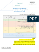 استمارة تقييم مشروعات عملية للمنازل اول متوسط 1445 هـ