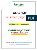 (BENZEN ENGLISH) 7749GB tài liệu trong TOEIC 2022