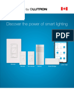 Discover The Power of Smart Lighting: Lutron App Smart Bridge Dimmer Remote Fan Remote Sensor