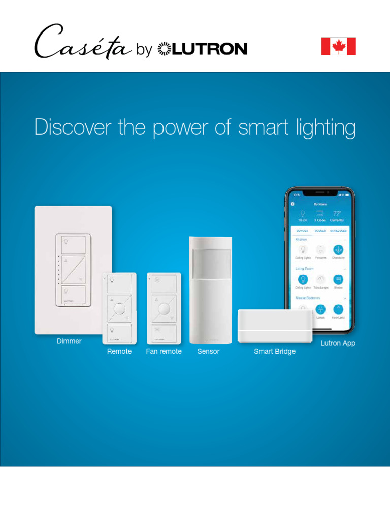 Discover The Power of Smart Lighting: Lutron App Smart Bridge Dimmer ...