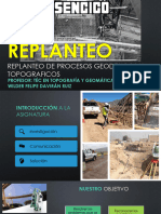 U01. Replanteo Planimétrico de Obras Lineales