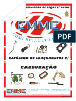 Catalogo Lançamento Carb Emme