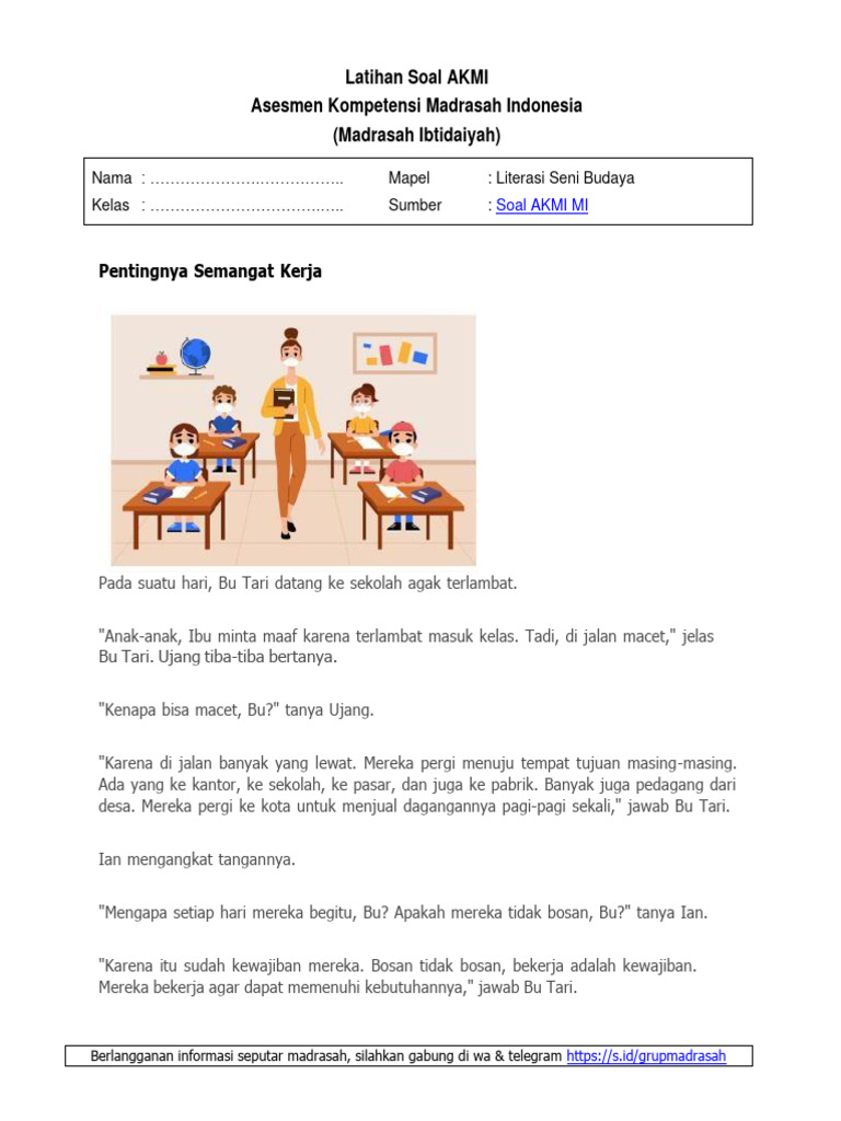 3 soal akmi mi literasi sosial budaya pdf