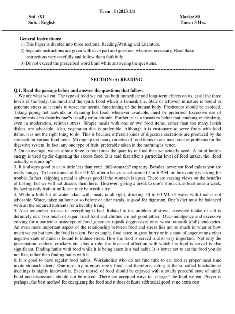 class-11-english-term-i-2023-24-pdf-silver-eating