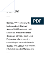 Samoa - Wikipedia