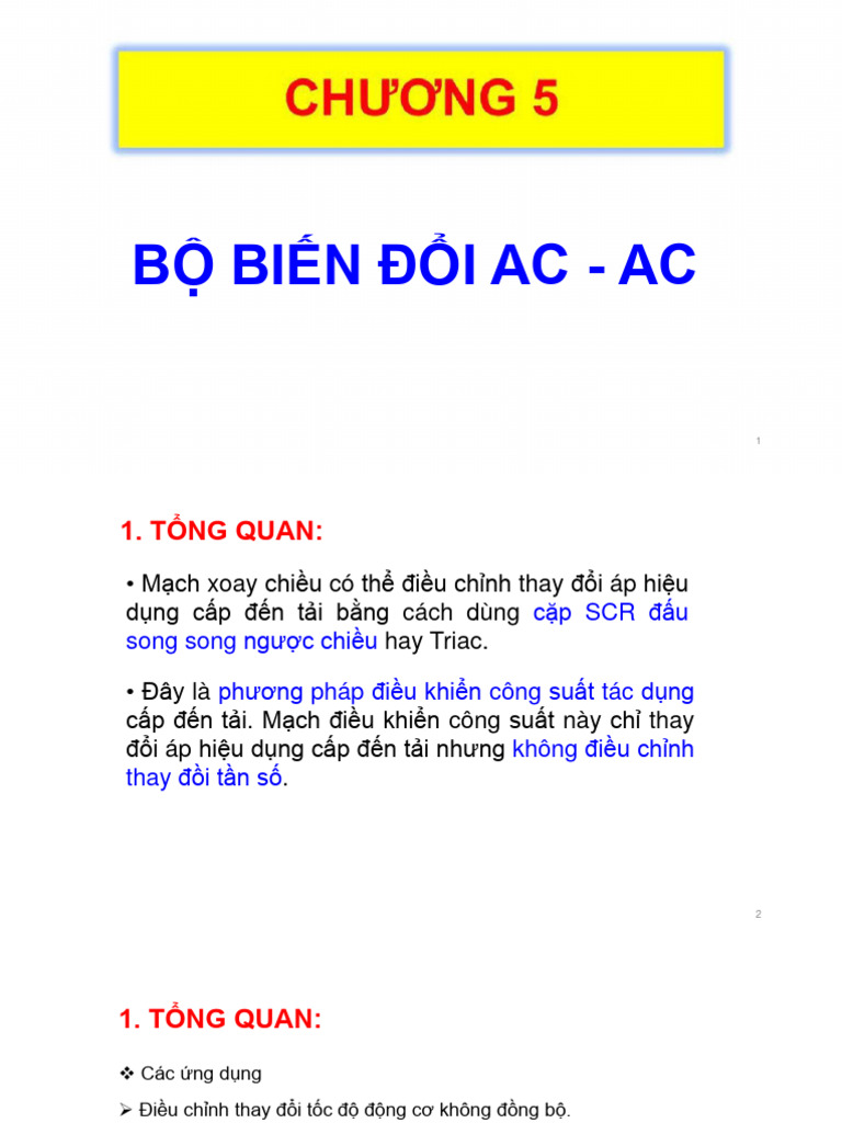 AC AC Converter | PDF