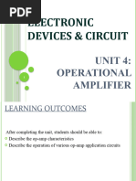 Unit 4 - Operational Amplifier