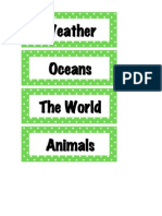 Weather Oceans The World Animals