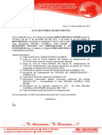 Carta - Derivacion de Medios de Prueba - Expediente Jose Felipe Zelada Cazorla