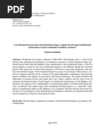 Download Ottoman Bureaucratic and Institutional Legacy by aykutovski SN6921832 doc pdf
