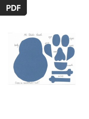 Mr. Potato Head Pattern