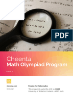 Math Olympiad Level 6 Program Cheenta 1
