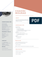 Mourad Chahidi CV Français