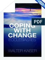 Coping With Change - Ecclesiastes (Walter C. Kaiser (Kaiser, Walter C.) )