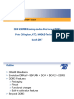 DDR SDRAM Roadmap and DDR3 Overview